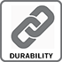 Durability Icon: Garments over 340gsm fabric or stronger construction 
